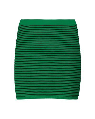 Tropic of C Sierra Striped Skirt - Green