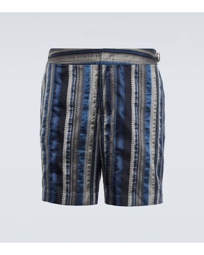 Orlebar Brown Short de bain Bulldog - Bleu