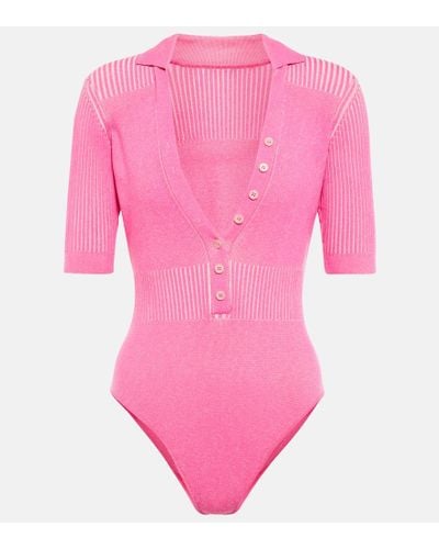 Jacquemus Body Le Body Yauco - Pink