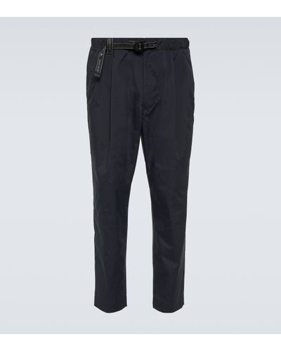 and wander Technical Straight Trousers - Blue