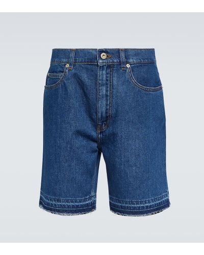 Loewe Paula's Ibiza - Shorts di jeans - Blu