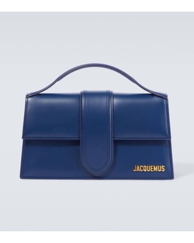 Jacquemus Le Grand Bambino Leather Crossbody Bag - Blue