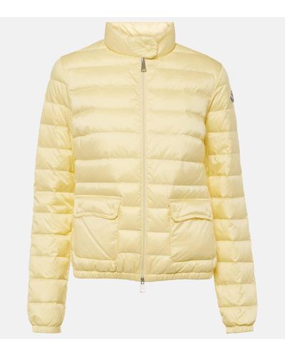 Moncler Lans Quilted Down Jacket - Yellow