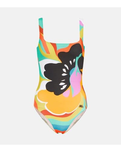 Etro Printed Swimsuit - Multicolor