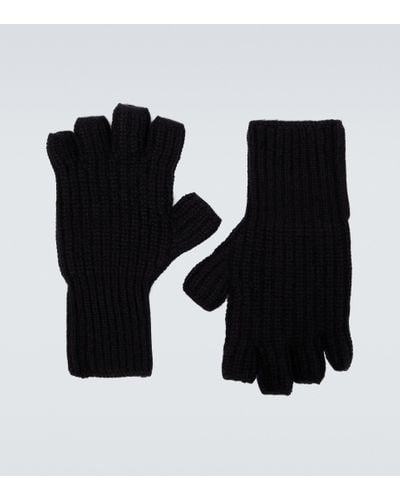 Amiri Handschuhe aus Kaschmir - Schwarz