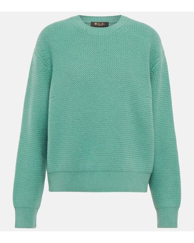 Loro Piana Pull en cachemire - Vert