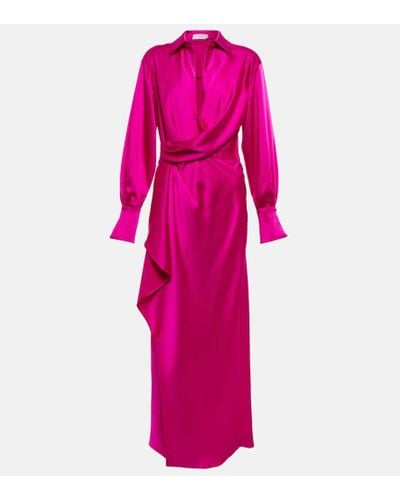 Jonathan Simkhai Talita Wrap Dress - Pink