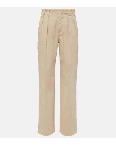 Brunello Cucinelli Pleated Jeans - Natural