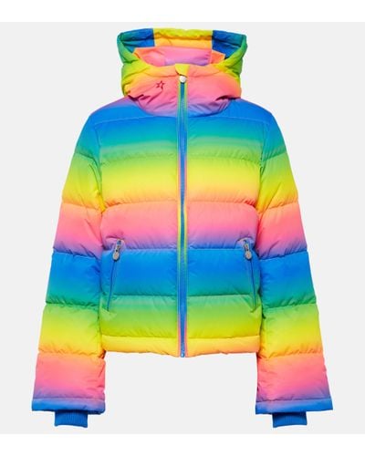 Perfect Moment Polar Flare Down Jacket - Multicolour