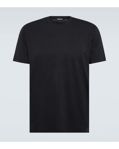 Tom Ford Camiseta de jersey - Negro