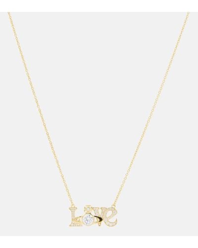 Vivienne Westwood Halskette Roderica mit Kristallen - Weiß