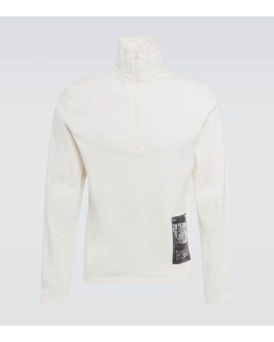 GR10K Corpus Cotton Jersey Sweater - White