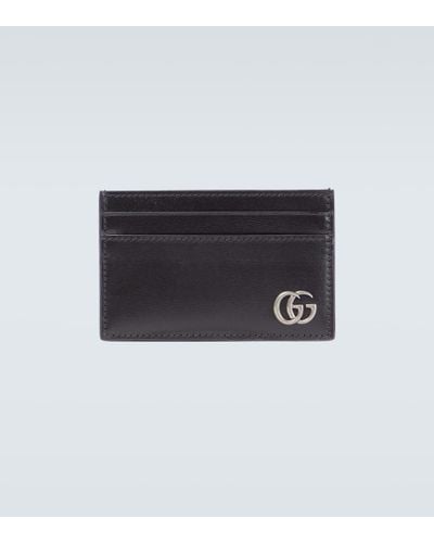 Gucci GG Marmont Leather Cardholder - Black