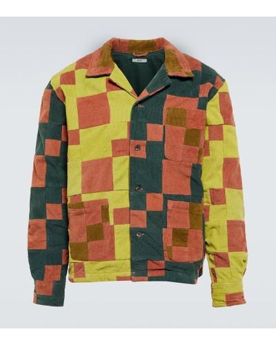 Bode Hemd aus Baumwoll-Cord - Mehrfarbig