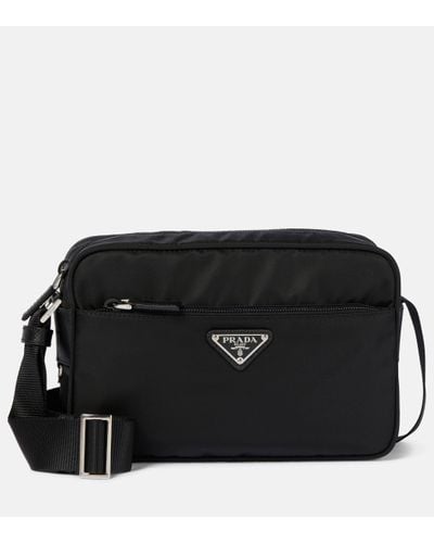 Prada Small Re-nylon Shoulder Bag - Black