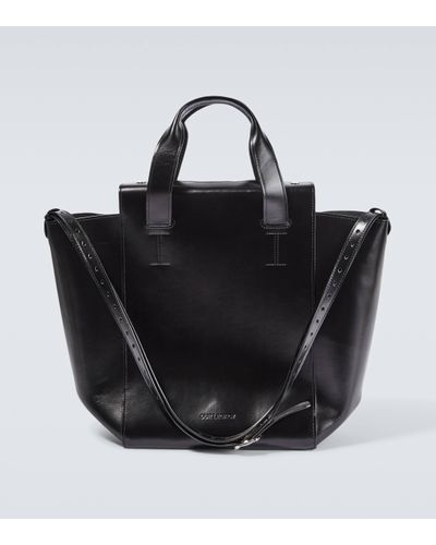 Our Legacy More Leather Tote Bag - Black