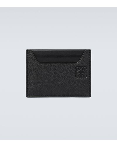 Loewe Porte-cartes en cuir - Noir