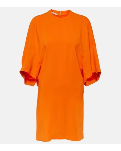 Stella McCartney Jersey Minidress - Orange