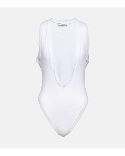 JW Anderson Cotton Bodysuit - White