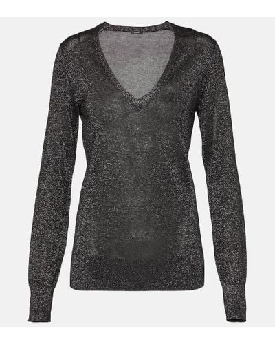 JOSEPH Lurex® Sweater - Gray