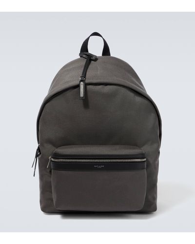 Saint Laurent City Backpack - Black