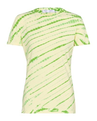 Proenza Schouler White Label - T-shirt a stampa tie-dye in cotone - Multicolore