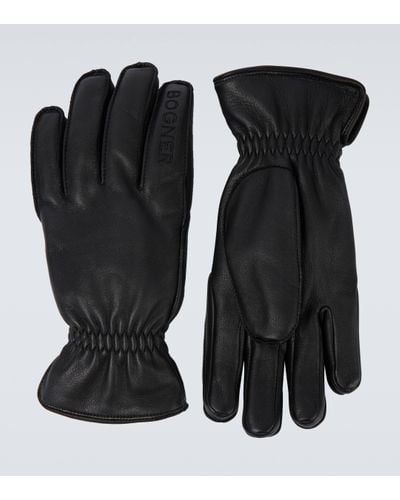 Bogner Giovanni Leather Gloves - Black
