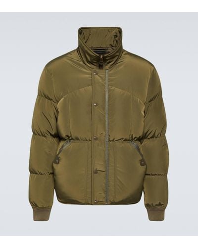 Tom Ford Technical Down Jacket - Green
