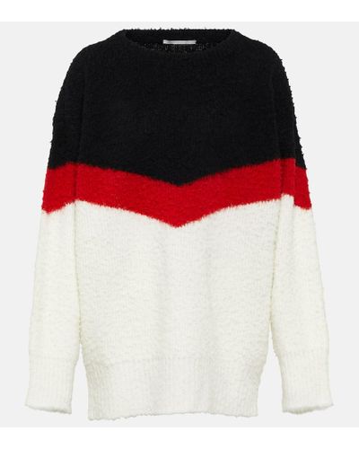 Stella McCartney Pullover Casentino in misto lana - Rosso
