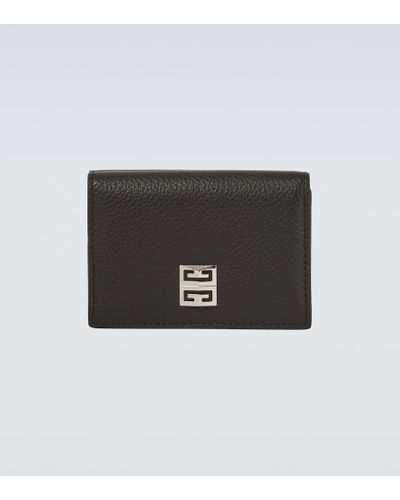 Givenchy Compact Leather Wallet - Black