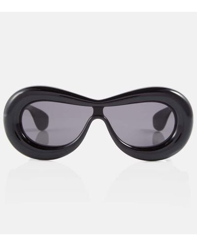 Loewe Inflated Oval Sunglasses - Multicolor