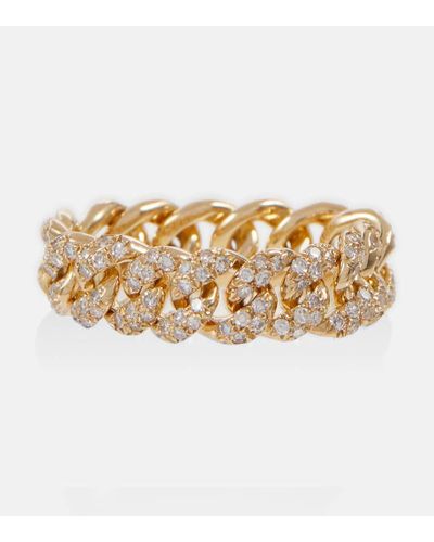 SHAY Anello in oro 18kt con diamanti - Metallizzato