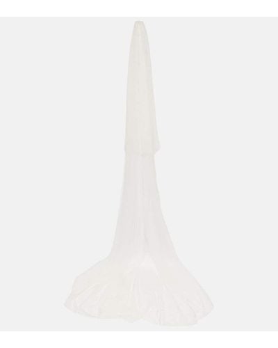 Rebecca Vallance Bridal Pearla Tulle Veil - White