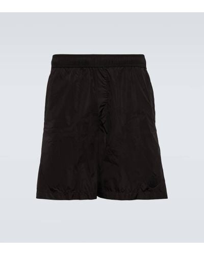 Moncler Shorts in nylon - Nero