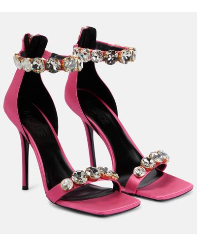 Versace Schnürschuh - Pink