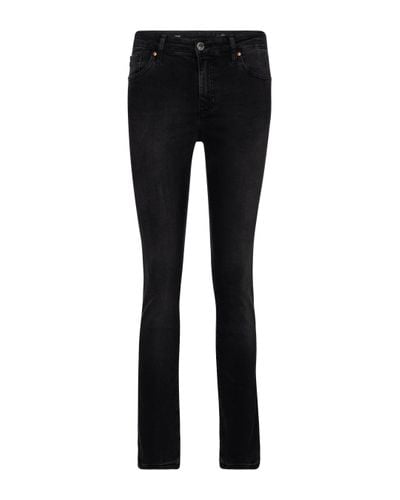 AG Jeans Mari High-rise Straight Jeans - Black