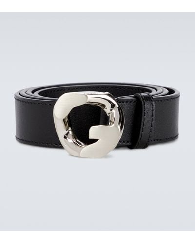 Givenchy G-chain Leather Belt - Black