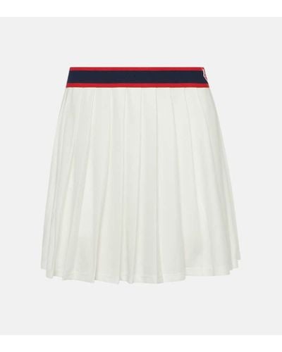 The Upside Deuce Sloan Pleated Tennis Skirt - White