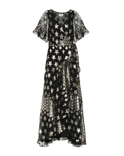 Temperley London Hetty Star Wrap Dress - Black