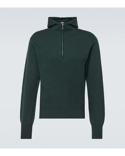 Burberry Wool Half-zip Sweater - Green