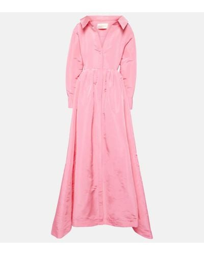 Valentino Silk Faille Gown - Pink