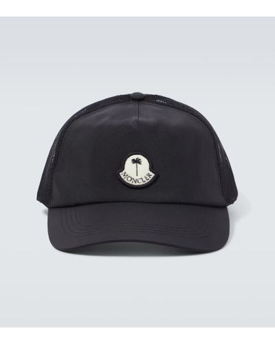 Moncler Genius X Palm Angels Logo-appliqué Trucker Hat - Black