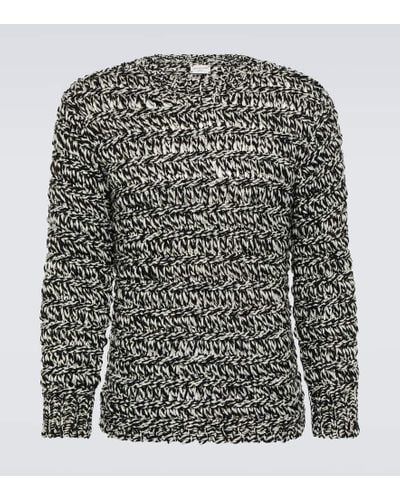 Dries Van Noten Wool-blend Sweater - Black