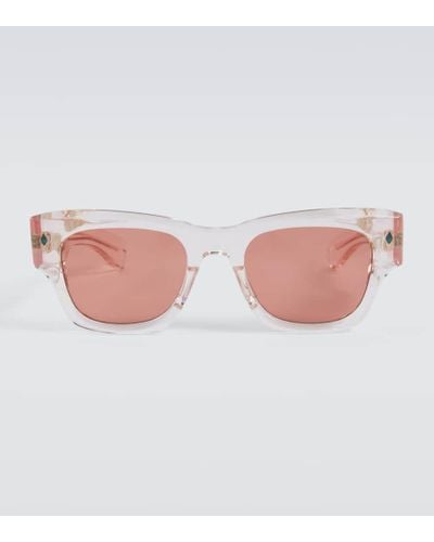 Jacques Marie Mage X Alanui Eckige Sonnenbrille Zuma - Pink