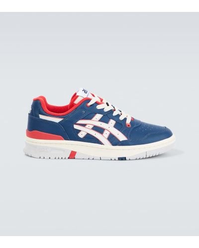 Comme des Garçons X Asics Sneakers EX89 aus Leder - Blau