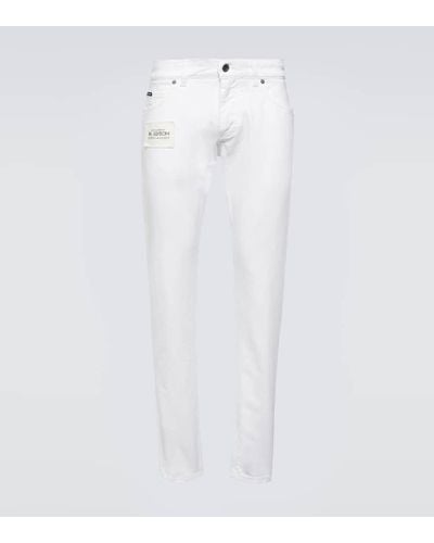 Dolce & Gabbana Jeans ajustados - Blanco
