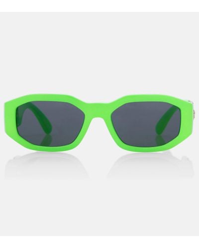 Versace Gafas de sol Medusa Biggie con logo - Verde