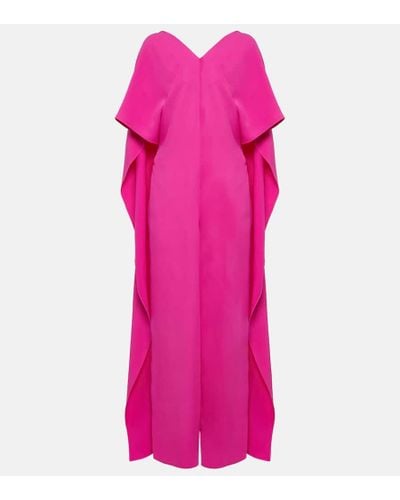 Valentino Jumpsuit aus Seide - Pink