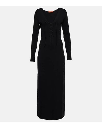 Altuzarra Fornal Knit Maxi Dress - Black