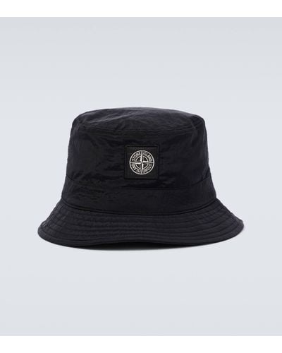 Stone Island Compass Bucket Hat - Black
